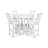 POLYWOOD Vineyard 5-Piece Round Bar Set-29563492