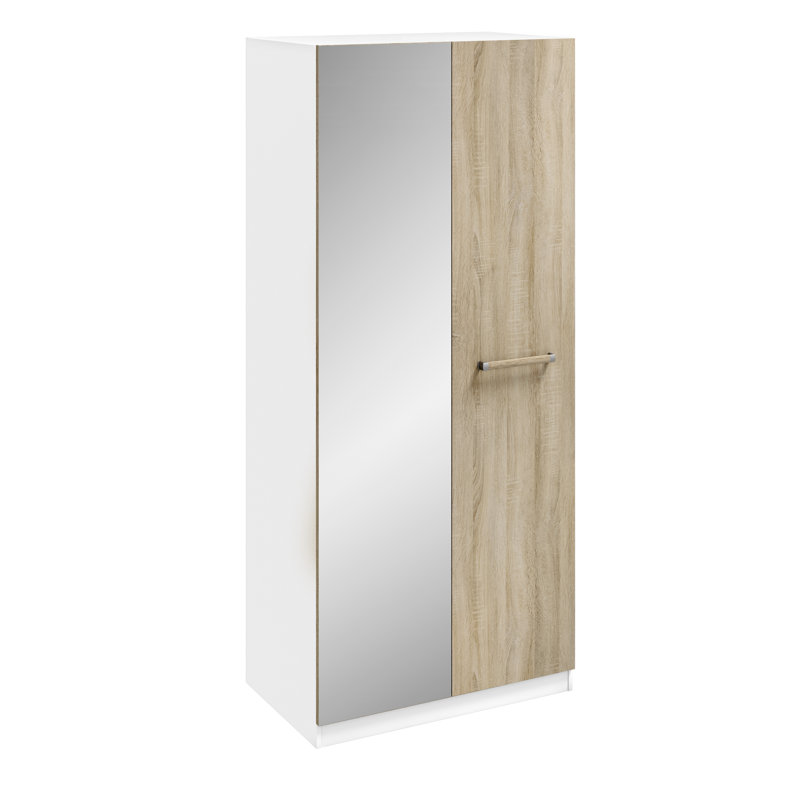 Fitchett 2 Door Manufactured Wood Wardrobe