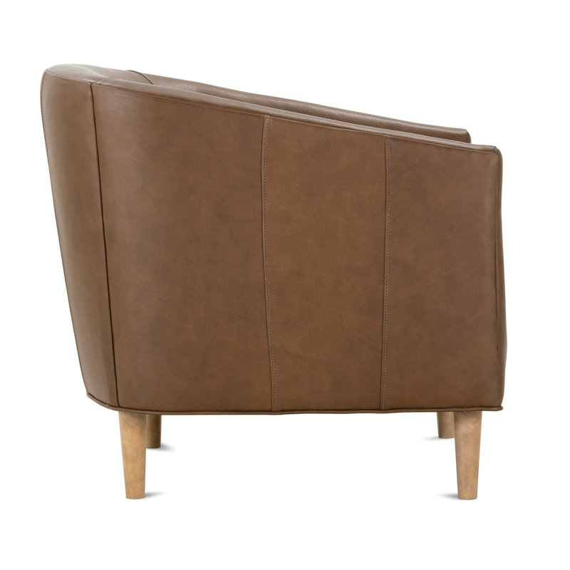 Pate Leather Accent Chair