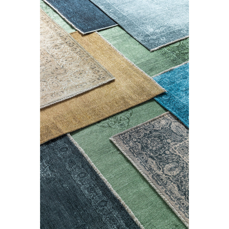 Colegrove Vintage Look Chenille Indoor / Outdoor Area Rug, Rectangle 195 x 280cm