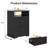 Large Nightstand Set With 2 Drawers And 1 USB Port, 2 Outlets and 1 Type-C Port-1811803459