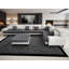 Canapé modulaire réversible en microfibre avec repose-pieds Mandey-3580398