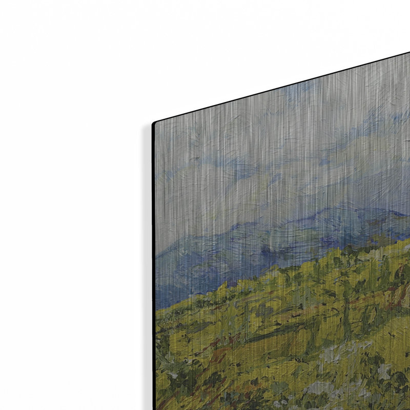  «Going 120» par Allan Friedlander, art mural en métal, 12 po x 12 po, H 12 po x l 12 po