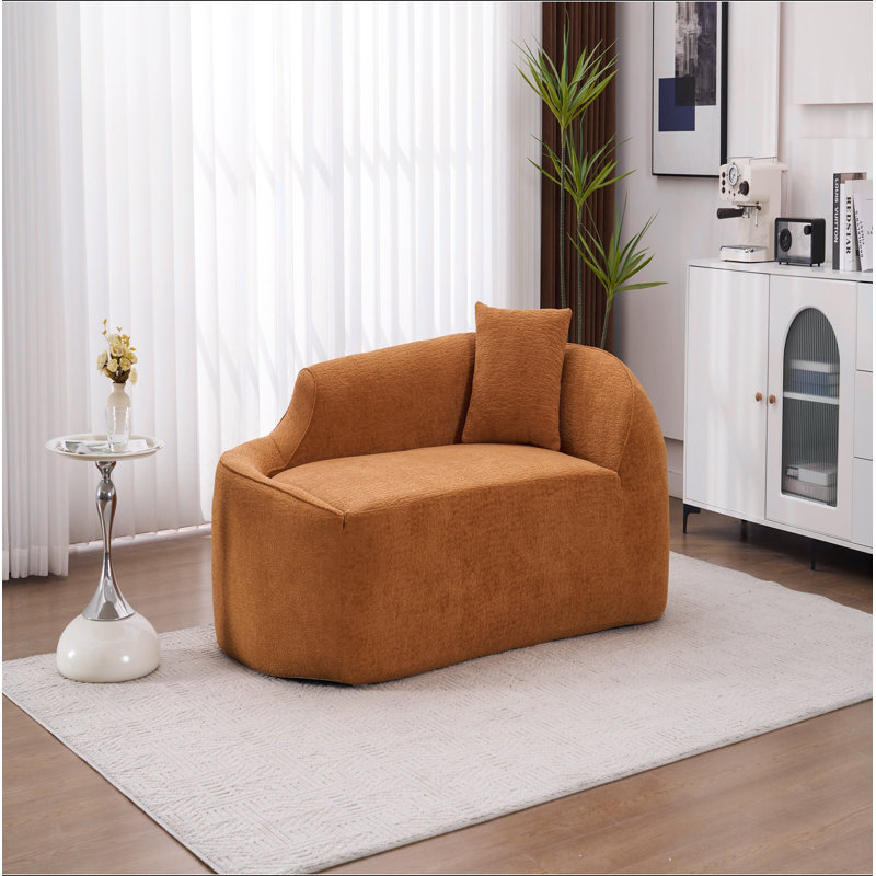 Chaise longue longue à compression Compression, Orange