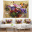 Polyester toujours avec un paquet de fleurs tapisserie avec accessoires suspendus inclus-28490353