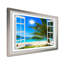 « Window Open to Beach with Palm » - impression d'art mural avec plage, impression sur toile avec plage et palmier-1617894516-1687478041-1687478033