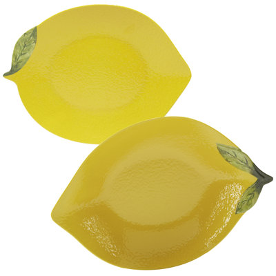 Certified International 3D Lemon Serving Set