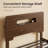 Gerrita Solid Bamboo and Metal Platform Bed with Integrated Headboard-670962503-651781918