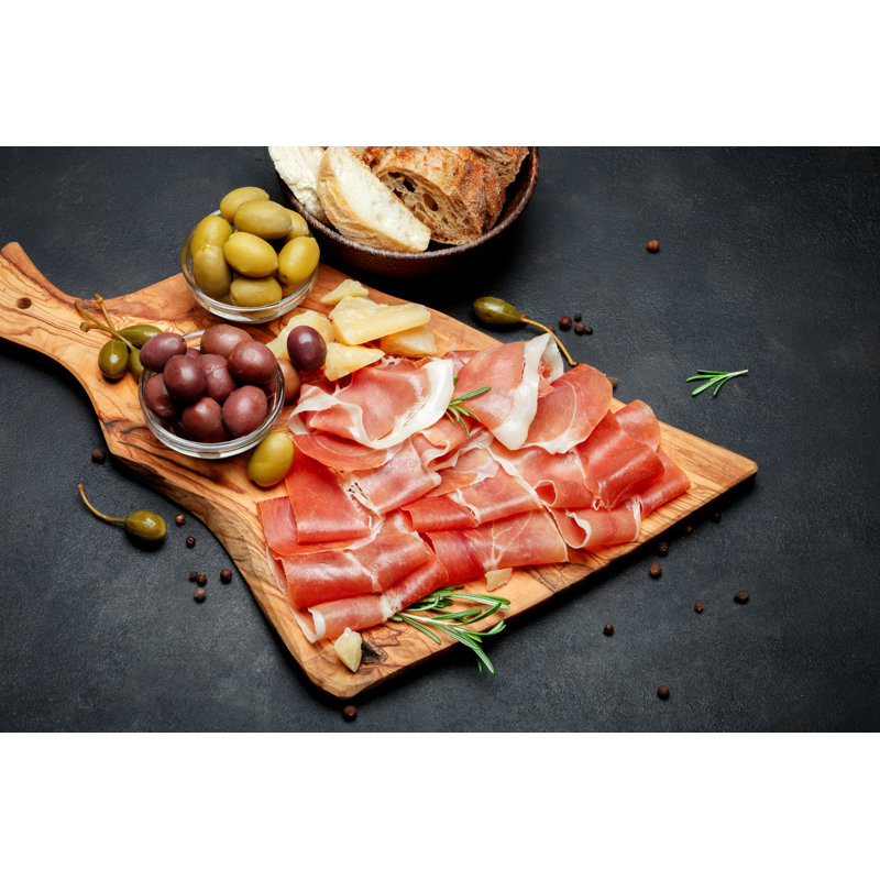Italian Prosciutto Crudo by Repinanatoly - Wrapped Canvas Print, 61cm H x 91cm W x 3.8 cm D