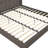 Her Majesty Upholstered Wingback Bed-27068359-27068357