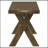 Knotty Nutmeg Dining Bench