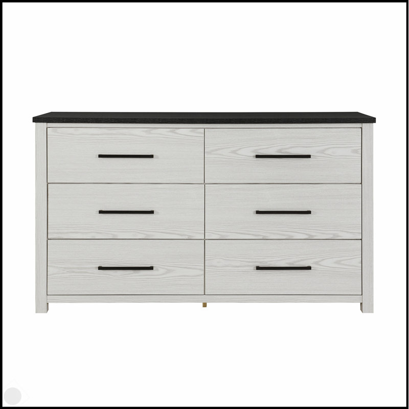 Commode en bois Avery Beige