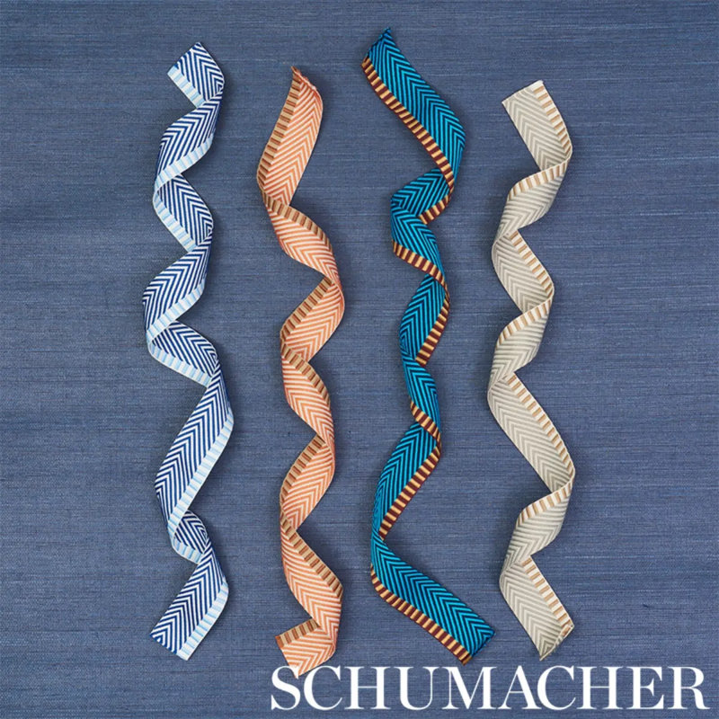 Chevron Twill Tape, Natural