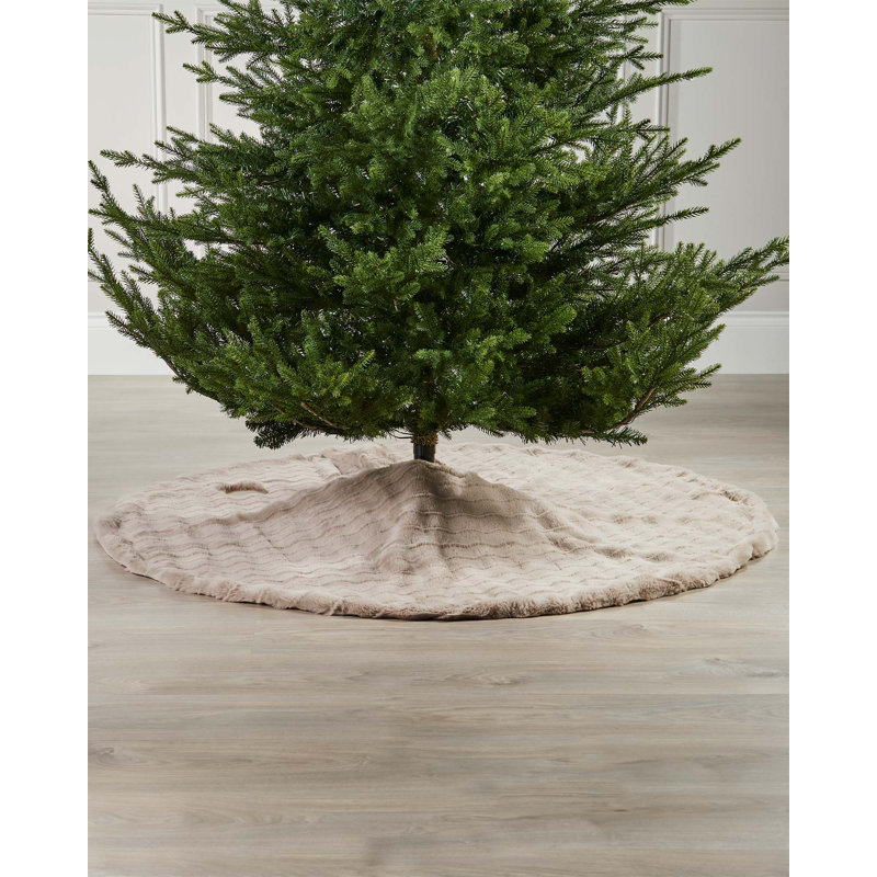 Faux Fur Tree Skirt