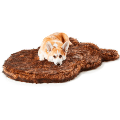 Orthopedic Faux Fur Pet Bed