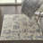 Nourison Tinita 2' x 3' Ivory Grey Modern Indoor Rug-1697449341