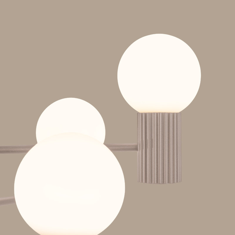 Wynnwood 6 - Light Chandelier, Taupe