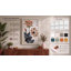 Coral Blooms in Decline Japandi - Wrapped Canvas-1256216151-1256216150