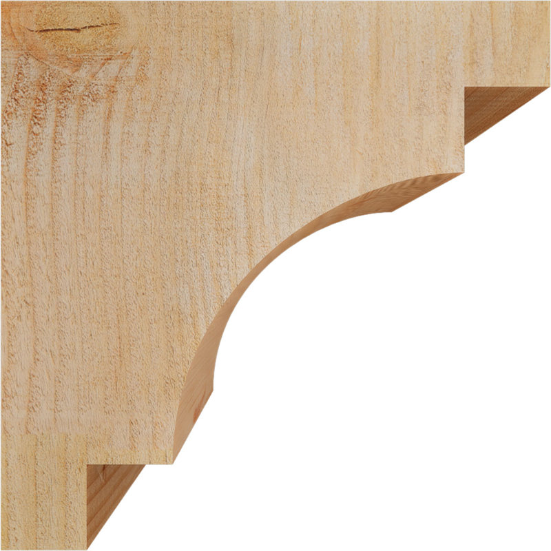 Corbeau méditerranéen, H 10 po x l 6 po x P 10 po, Sapin de Douglas, Sciage brut