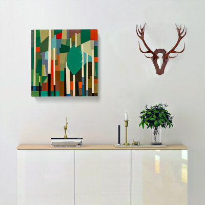 Forest Suprematism No.2 - Wrapped Canvas