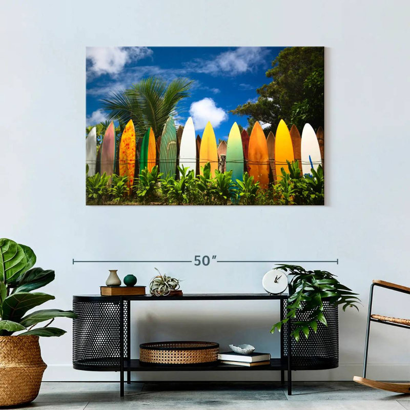 Senne Surfboard Row, 30" H x 45" W