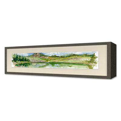 Ski Lake Print by Hoang, Van