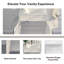 36'' Bathroom Vanity Set Sink Base With Sink Top Combo Shaker-98901635