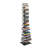 Ajax Stainless Steel 10-Tier Ladder Bookcase-22555728
