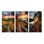 Connecticut Landscape - Ensemble 3 pièces-396849516-396849517