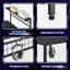 Zabarskaya Gaming Desk, Computer Desk with Power Outlets, LED Lights, Reversible Corner Desk with 4-Tier Shelves,Cup Holder & Hook Carbon Fiber-1392850923-1392871147