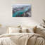 «Turquoise tressé rivière sur sables foncés», art mural sur toile-864046961