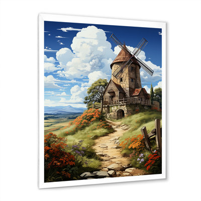 " Countryside The Old Windmill II "