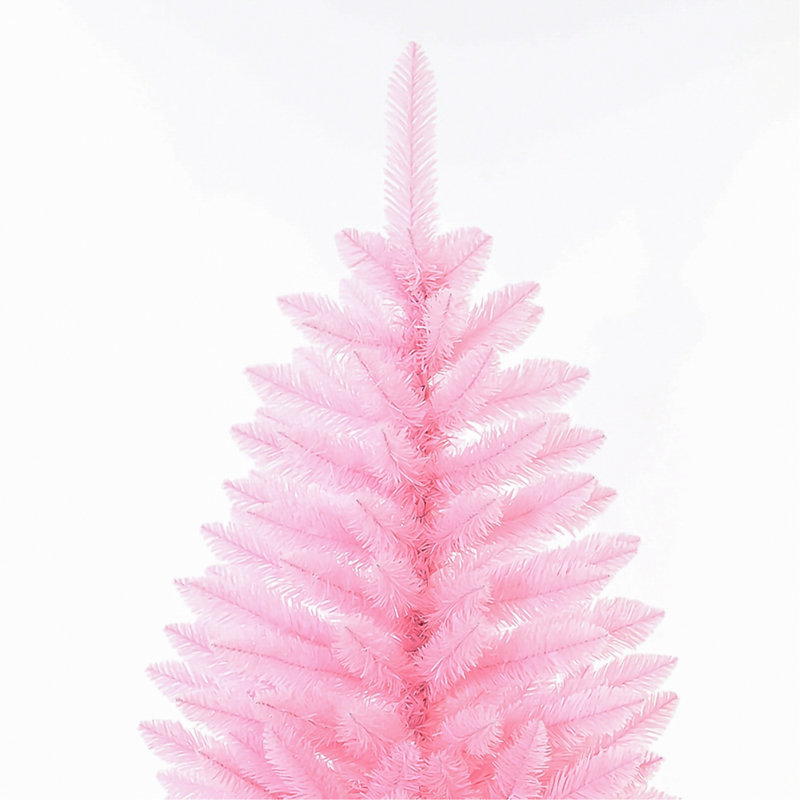 Arbre de Noël rose, H 2,89 pi