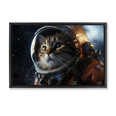 «Astronaut Cat in Space» par Roozbeh Bahramali
