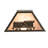 16" Square Train Mission Shade