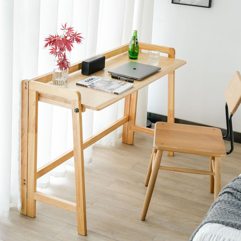 Bureau d'ordinateur l 41,34 po Druanne, Noyer