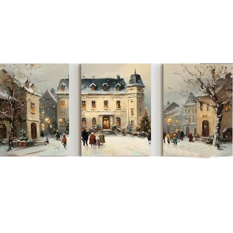 3 Piece Wrapped Canvas Print