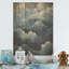 Vague côtière, horizon déployant - Vagues côtières, art sur bois de pin naturel-601673321