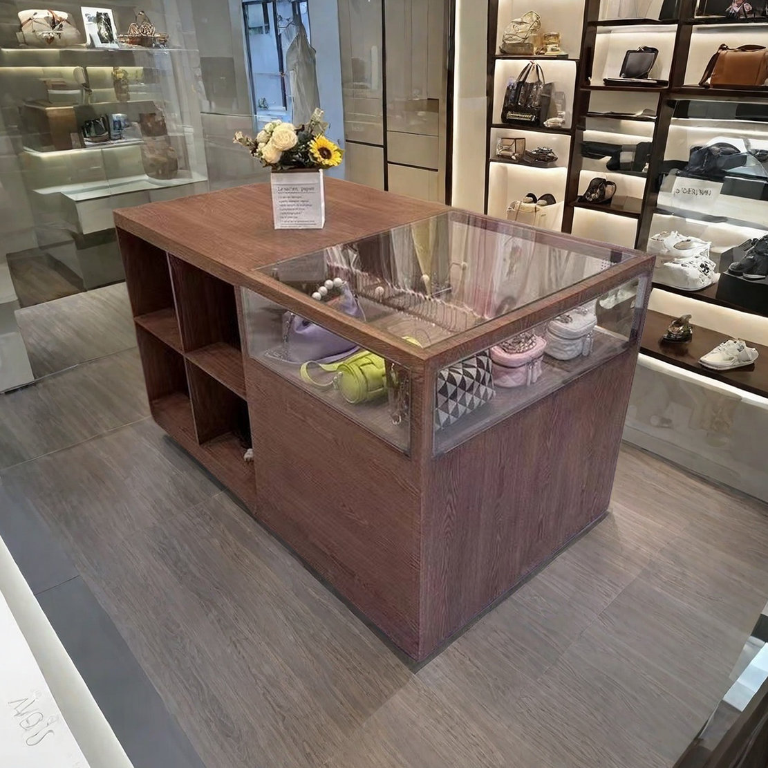 Beicang Home Multi-functional display center island cabinet | Wayfair