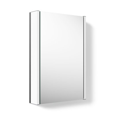 Maxstow Surface Mount Frameless Medicine Cabinet with LED Lighting