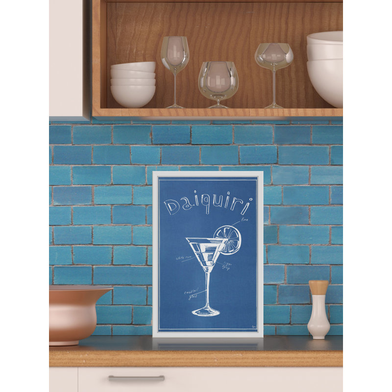 «Daiquiri», reproduction d'impression encadrée, H 18 po x l 12 po x P 1,5 po