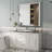 Amara Tempered Glass Mounted Wall Mirror-434510280-440482600