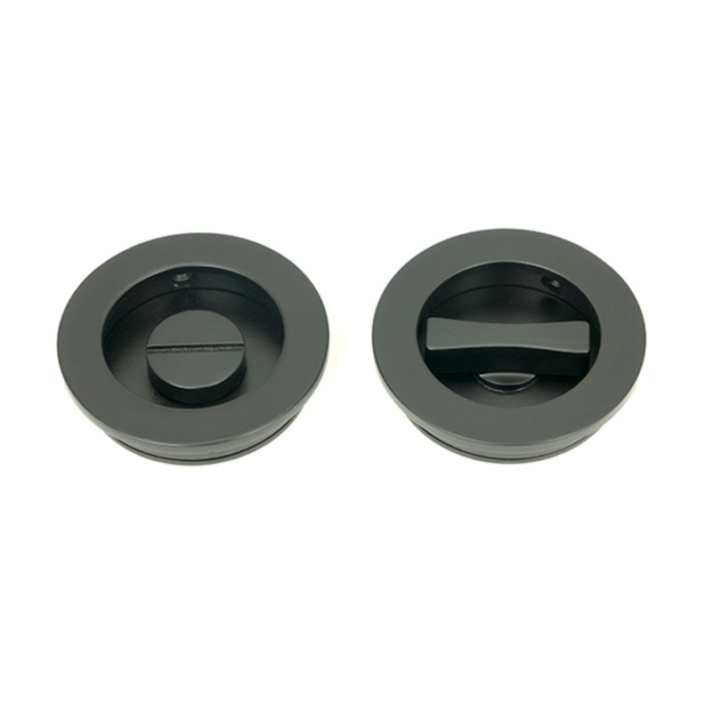 Door Accessory, 6cm H x 6cm W x 1.3cm D, Matt Black