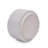 2 Pieces Ceramic Flowerpot, Modern Planter for Patio, Garden or Windowsills - Milk White