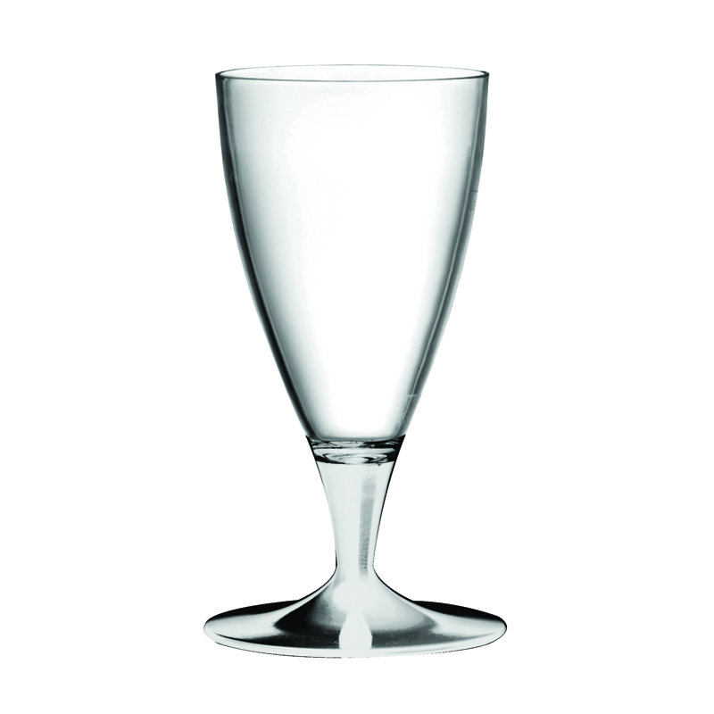 Verre à bière en polycarbonate - 6 pièces , Transparent