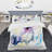 Horse with Splash - Animal Duvet Cover Set - Microfiber Polyester-34035339
