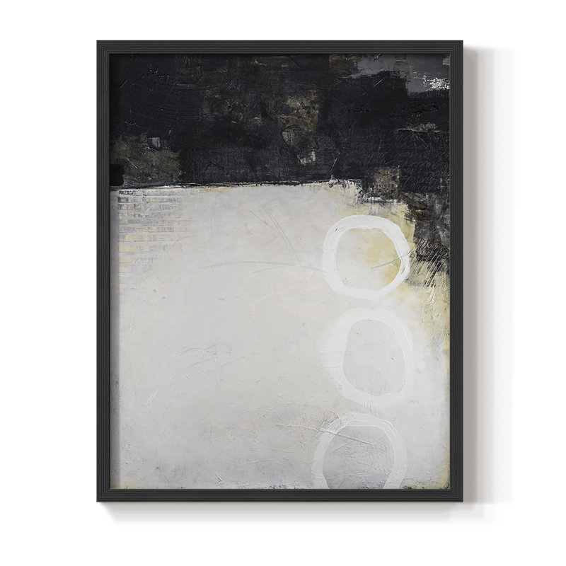 Below the Surface Framed Print - Solid Wood, Black, 14" H x 11" W