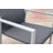 Tincher Light Gray 9-Piece Aluminum Outdoor Dining Set with Sling Set in Midnight Gray