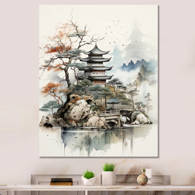 Corann Asian Art Fantasy Sumi II - Asian Art Framed Prints