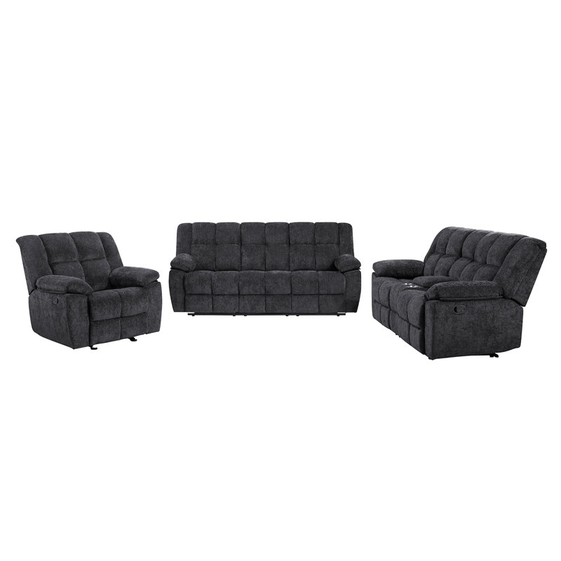 LIAM BLACK GLIDER RECLINER